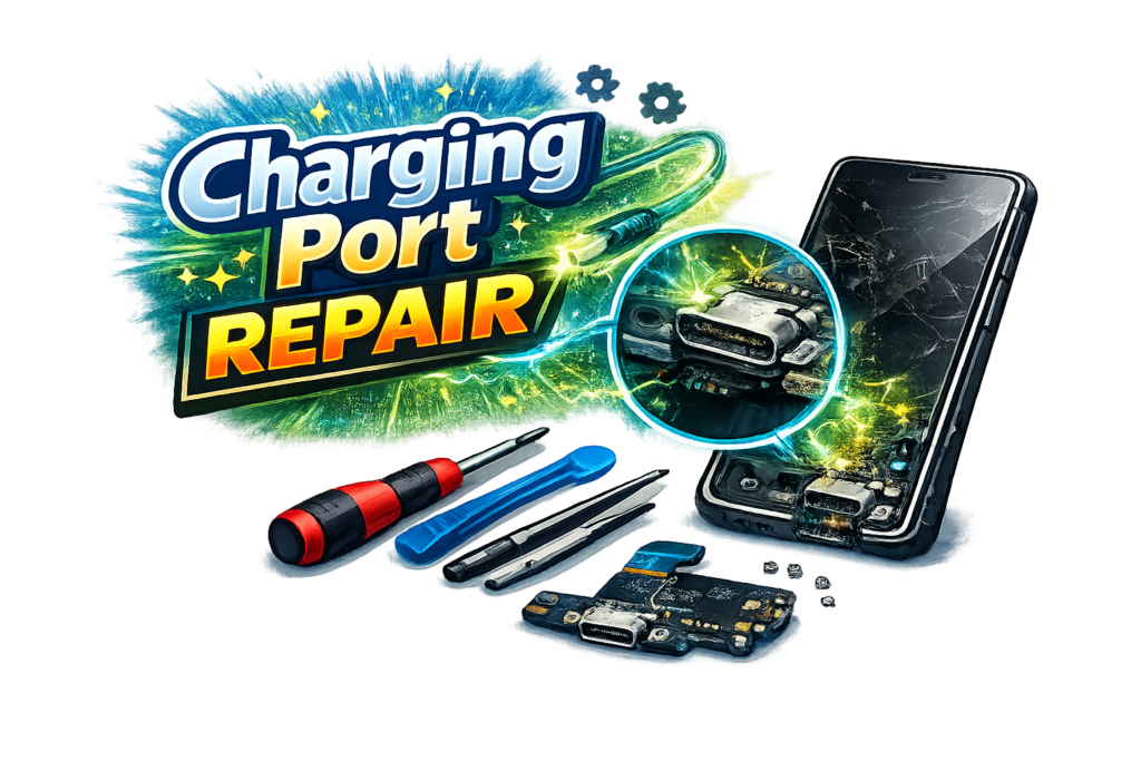 Charging port repair