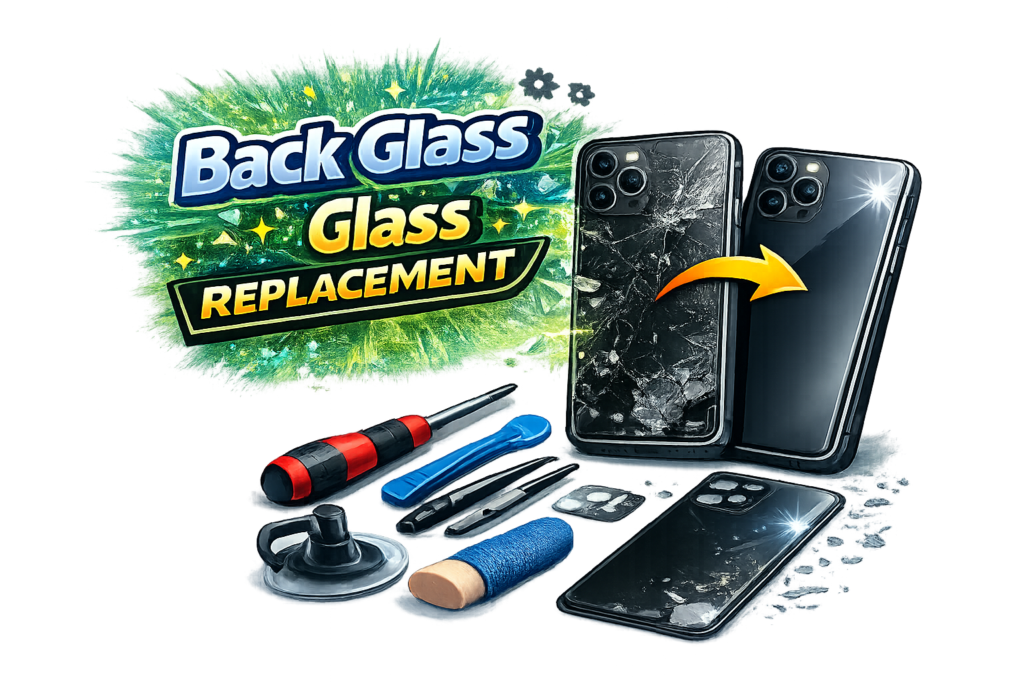 Smart Phone Back Glass Replacement