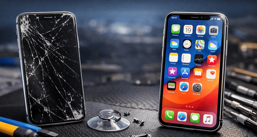 iPhone Screen Replacement Made Easy: Before and After Repair