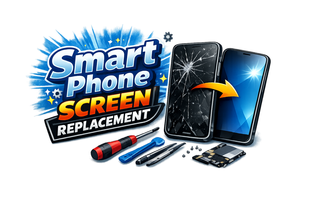 phone screen replacement
