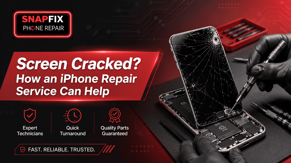 Screen Cracked? How an iPhone Repair Service Can Help